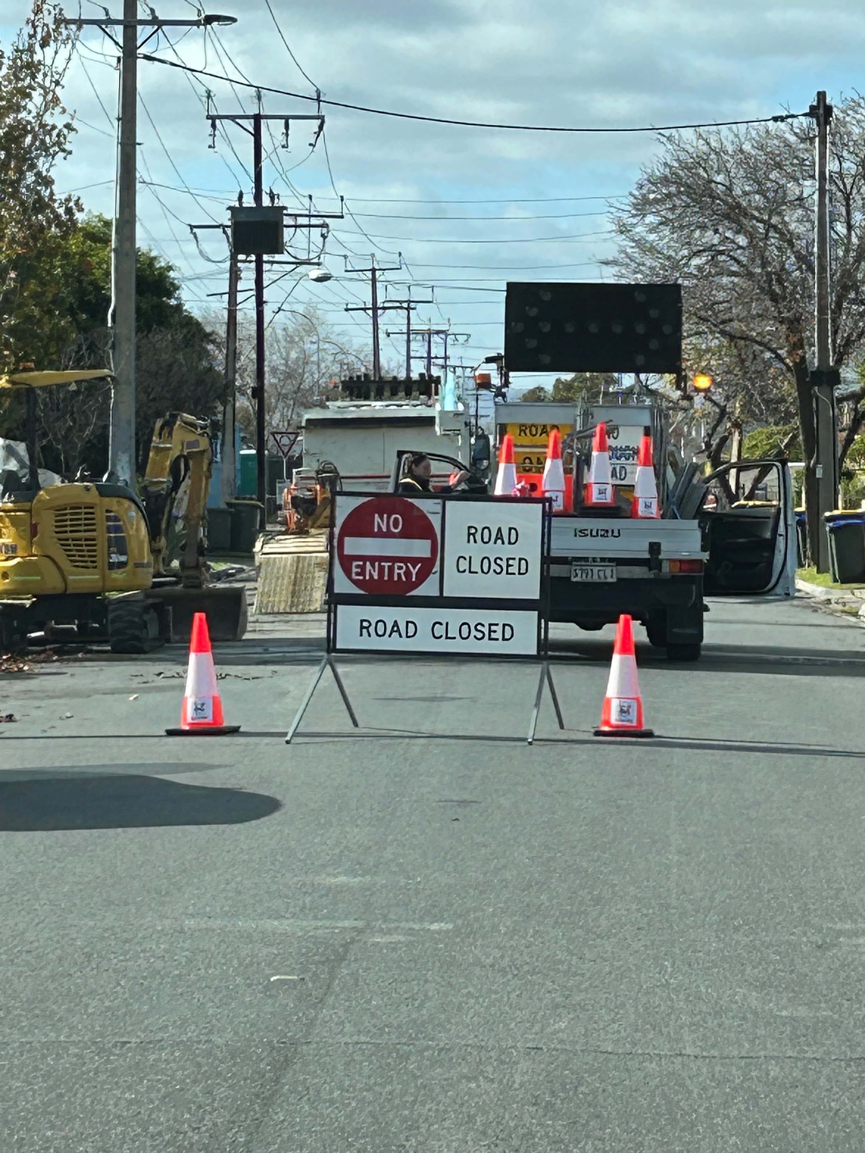 Infrastructure project site